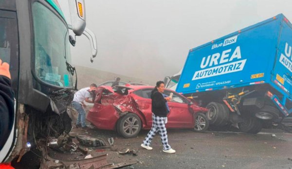 盒马配资 秘鲁泛美公路发生连环车祸，造成人员伤亡