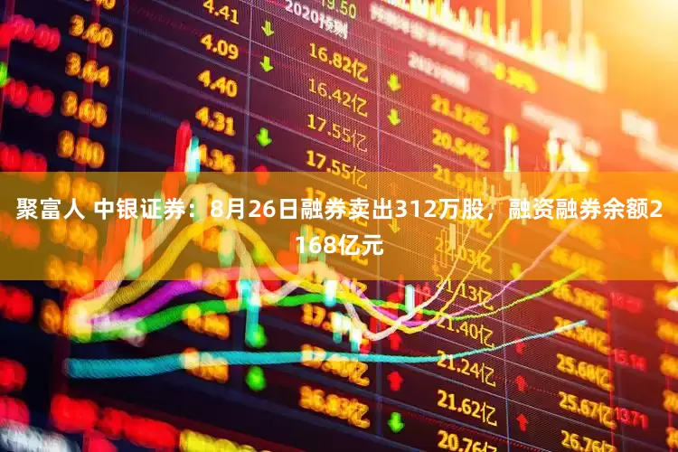 聚富人 中银证券:8月26日融券卖出312万股,融资融券余额2168亿元